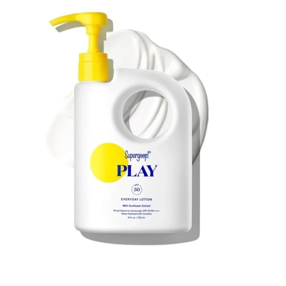 Supergoop! PLAY Everyday Lotion SPF 50 Sunscreen with Sunflower Extract 18oz
